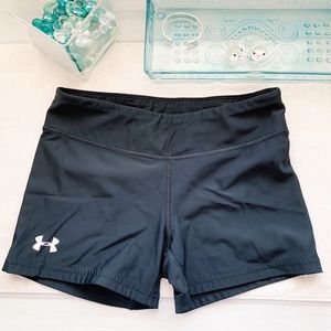 Under armor workout shorts!